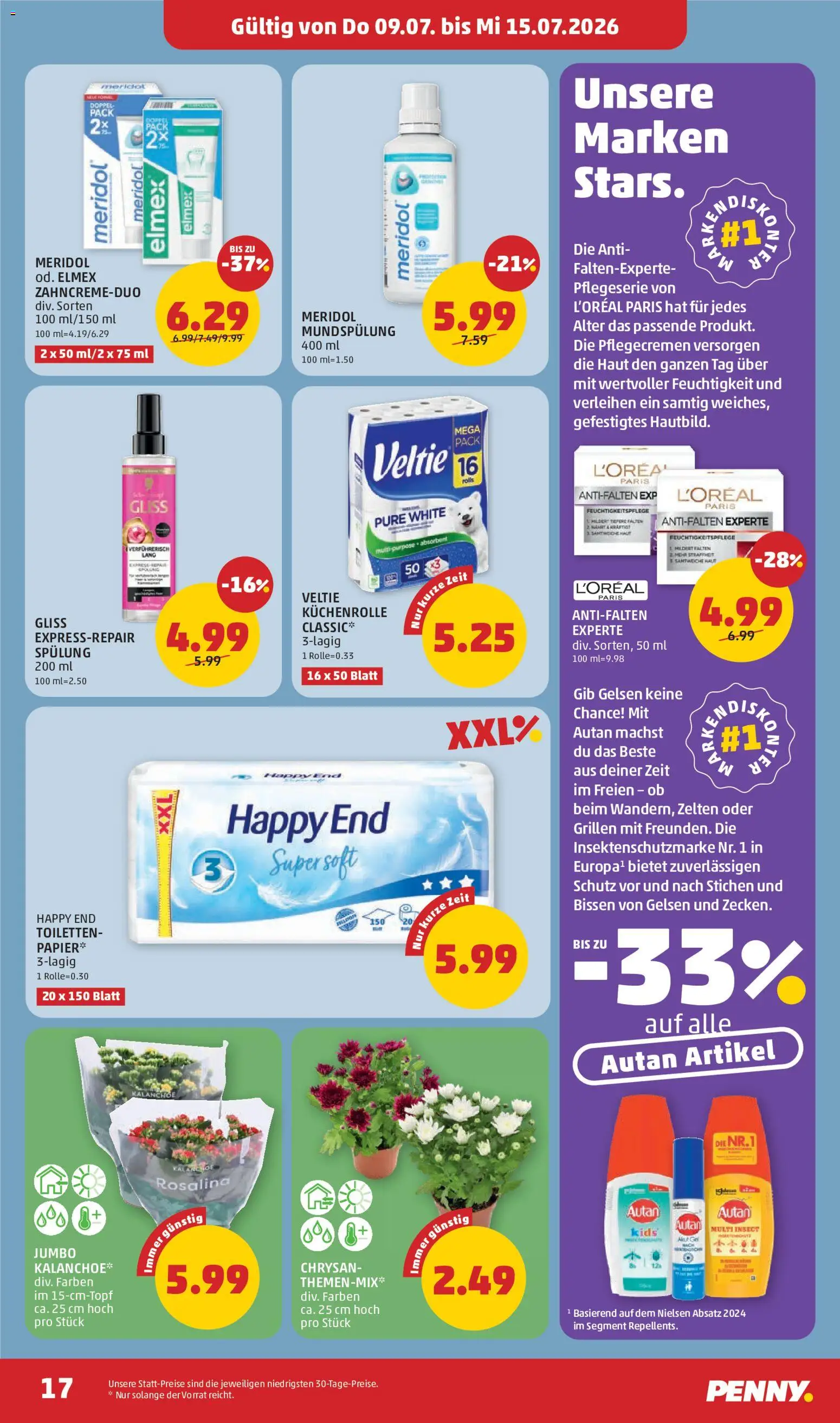 Penny Markt Flugblatt gültig ab 09.07.2026 | Seite: 17 | Produkte: Spülung