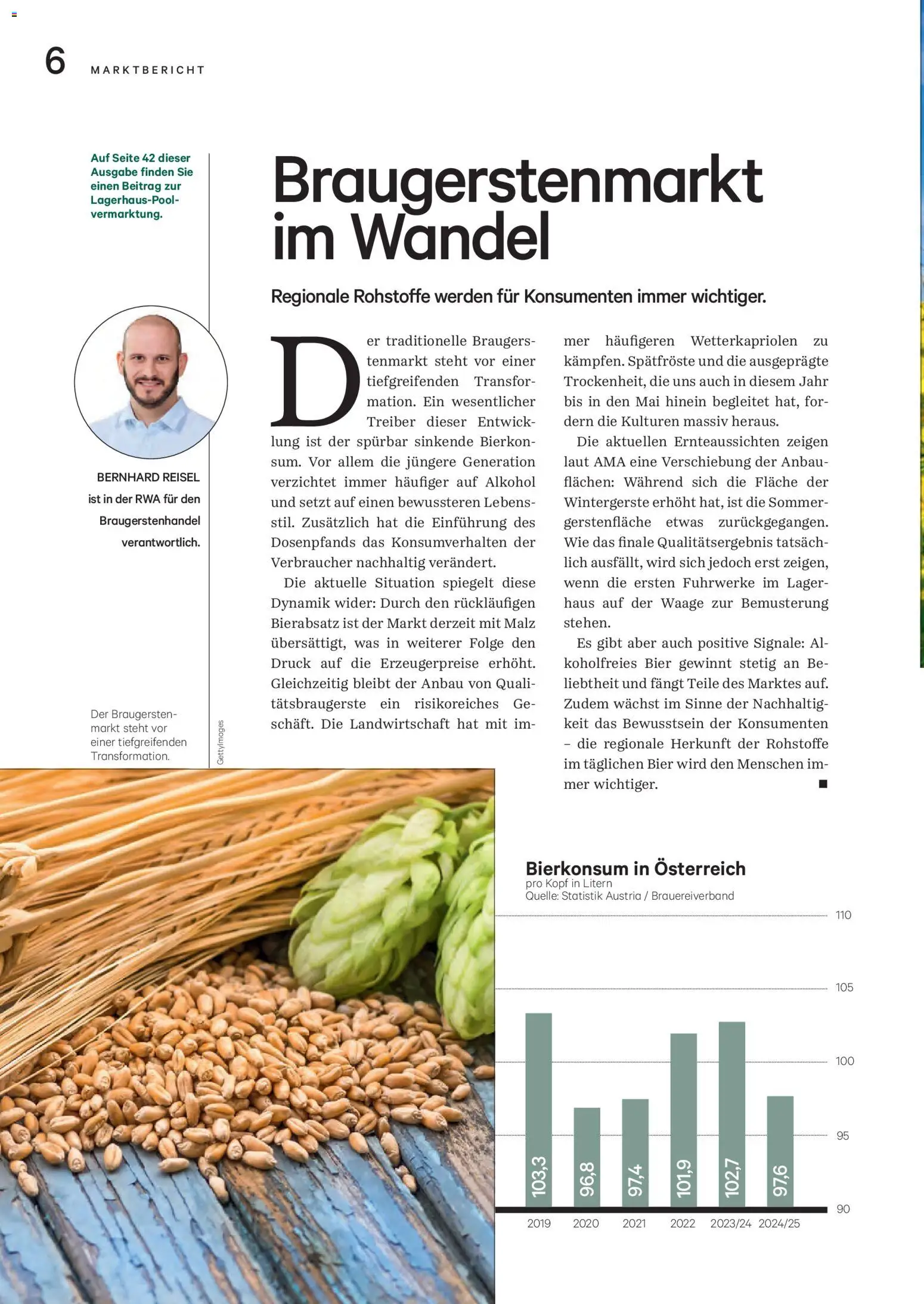 Lagerhaus Unser Land Juli - August 2026 gültig ab 01.07.2026 | Seite: 6 | Produkte: Bier