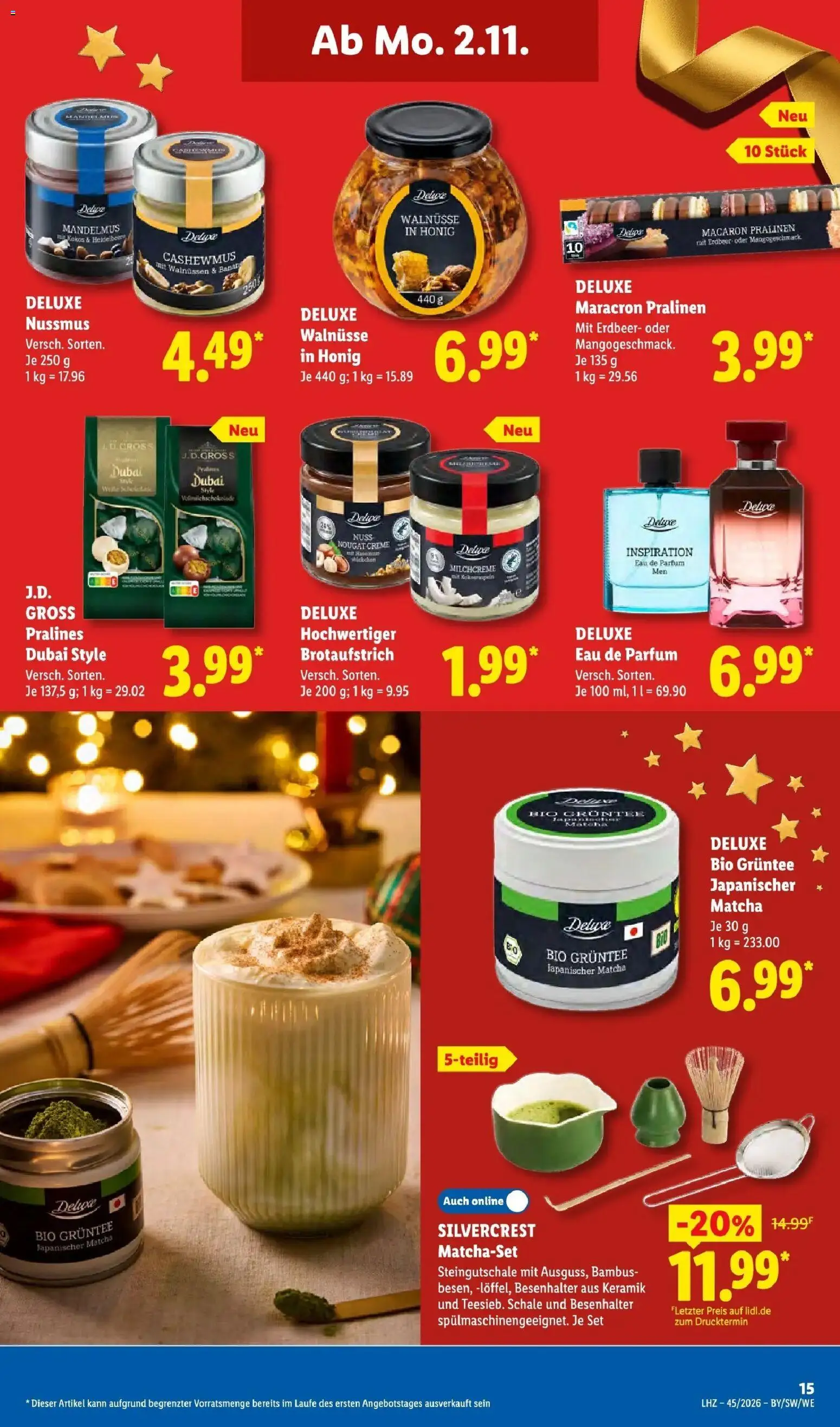 Lidl Prospekt Einbeck – gültig ab 02.11.2026 | Seite: 25 | Produkte: Walnüsse, Butter, Parfüm, Eau de Parfum