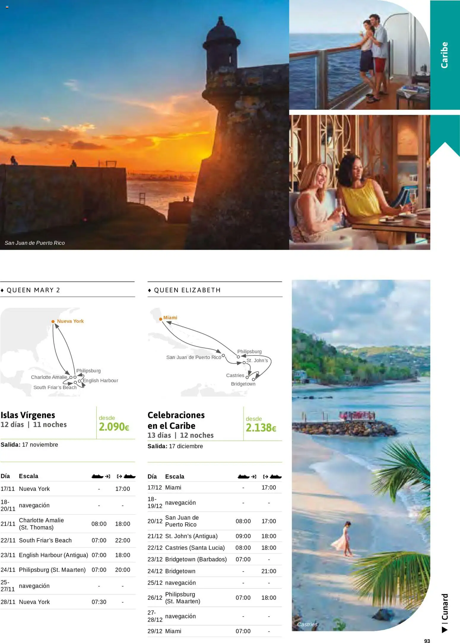 Viajes El Corte Inglés Cruceros marítimos │ válido desde el 01/01/2026 | Página: 94 | Productos: Navegación