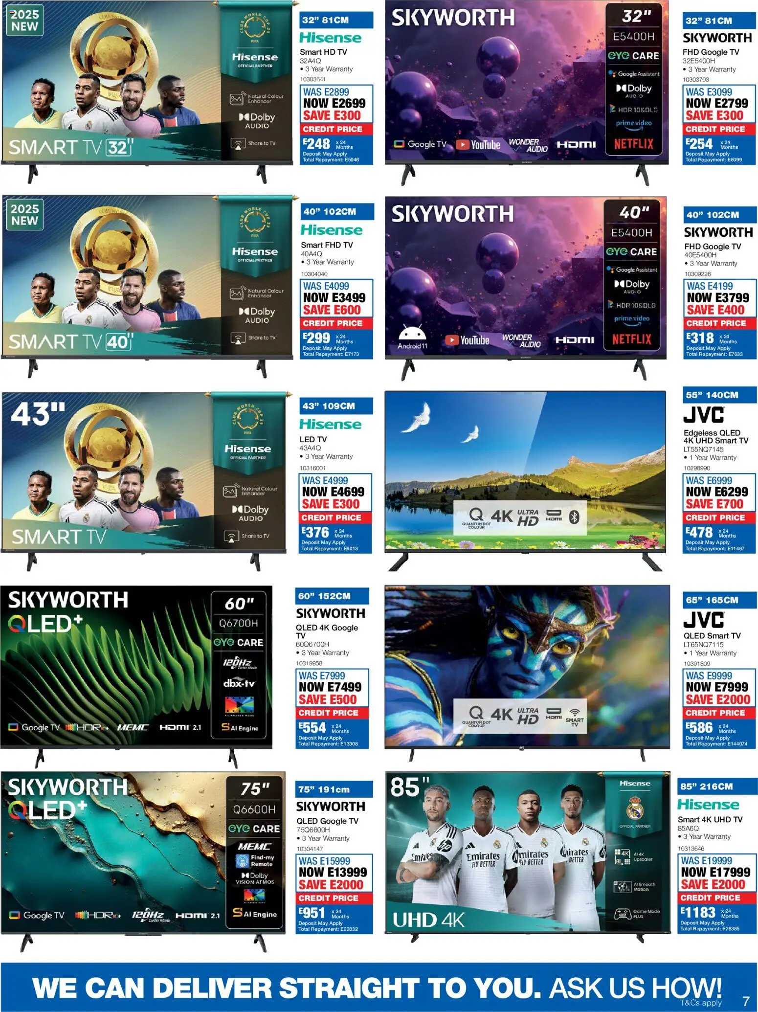 New OK Furniture catalogue – valid from 18.05.2026 | Page: 7 | Products: Audio, TV, Remote
