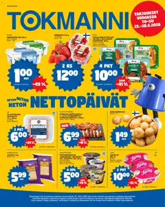Tokmanni-mainoslehti voimassa 25/06/2026 alkaen
