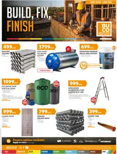 BUCO specials catalogue – valid from 26/10/2026