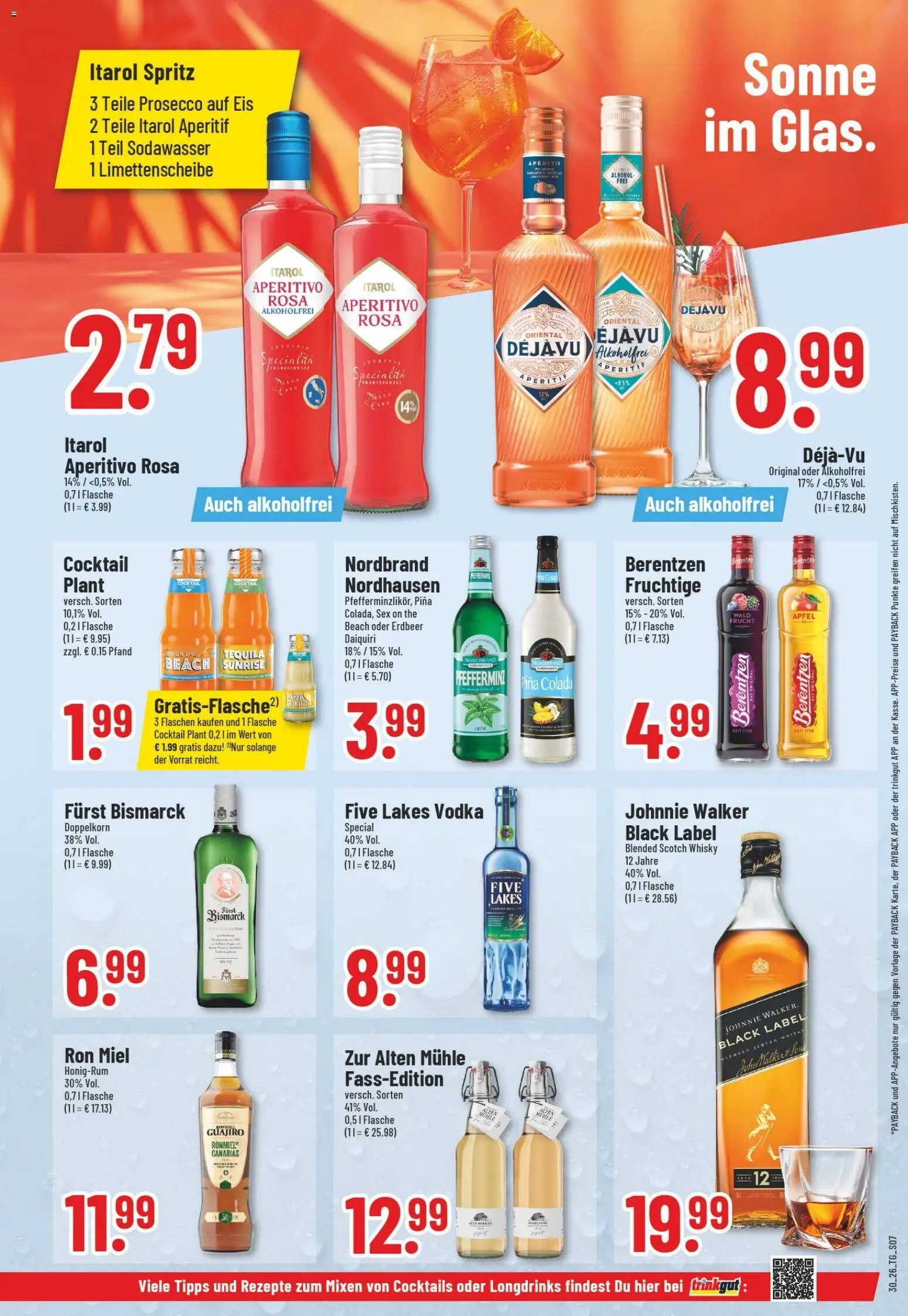 Trinkgut Prospekt – gültig ab 20.07.2026 | Seite: 9 | Produkte: Mühle, Äpfel, Prosecco, Vodka
