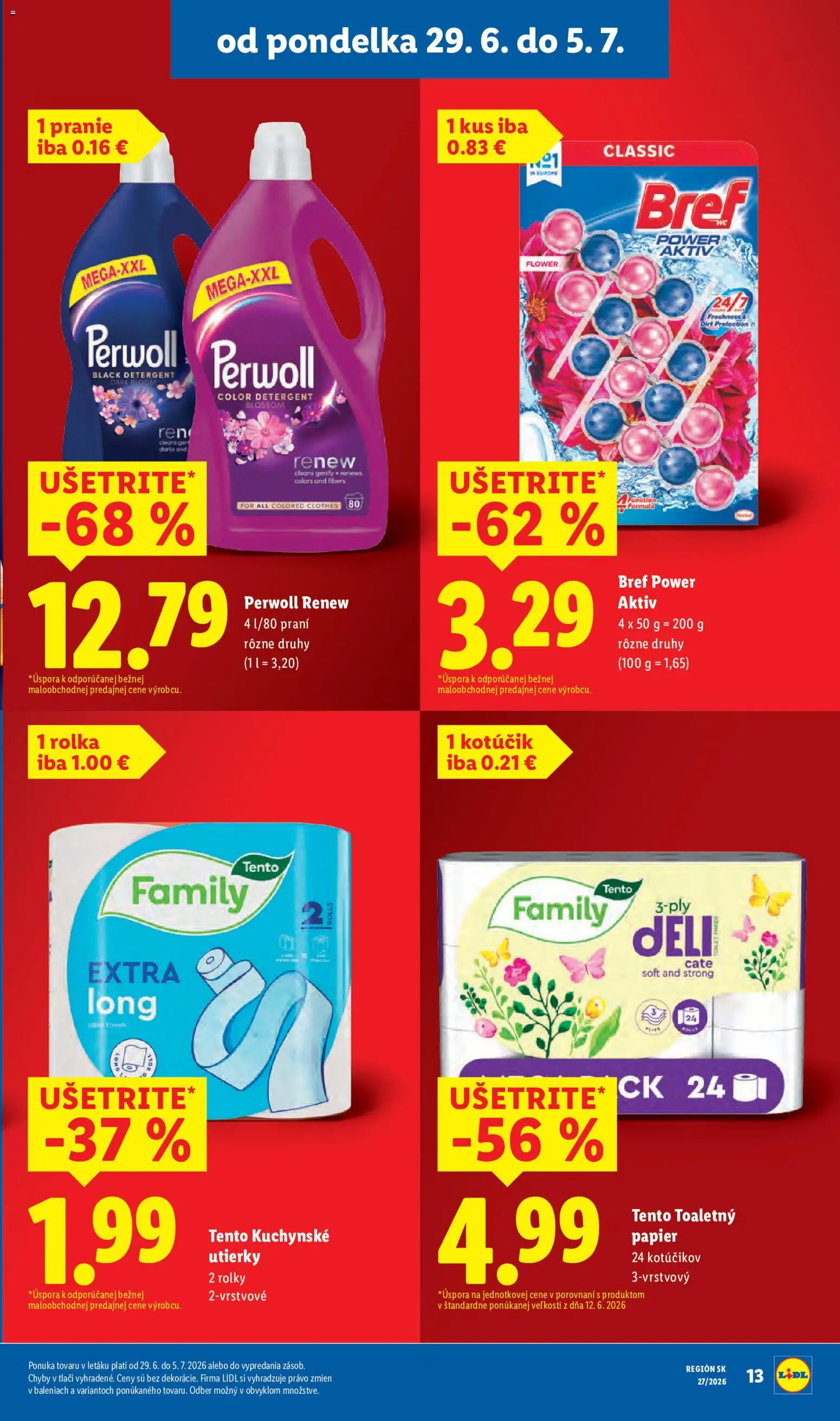 Nové Lidl akcie – leták je platný od 29.06.2026 | Strana: 19