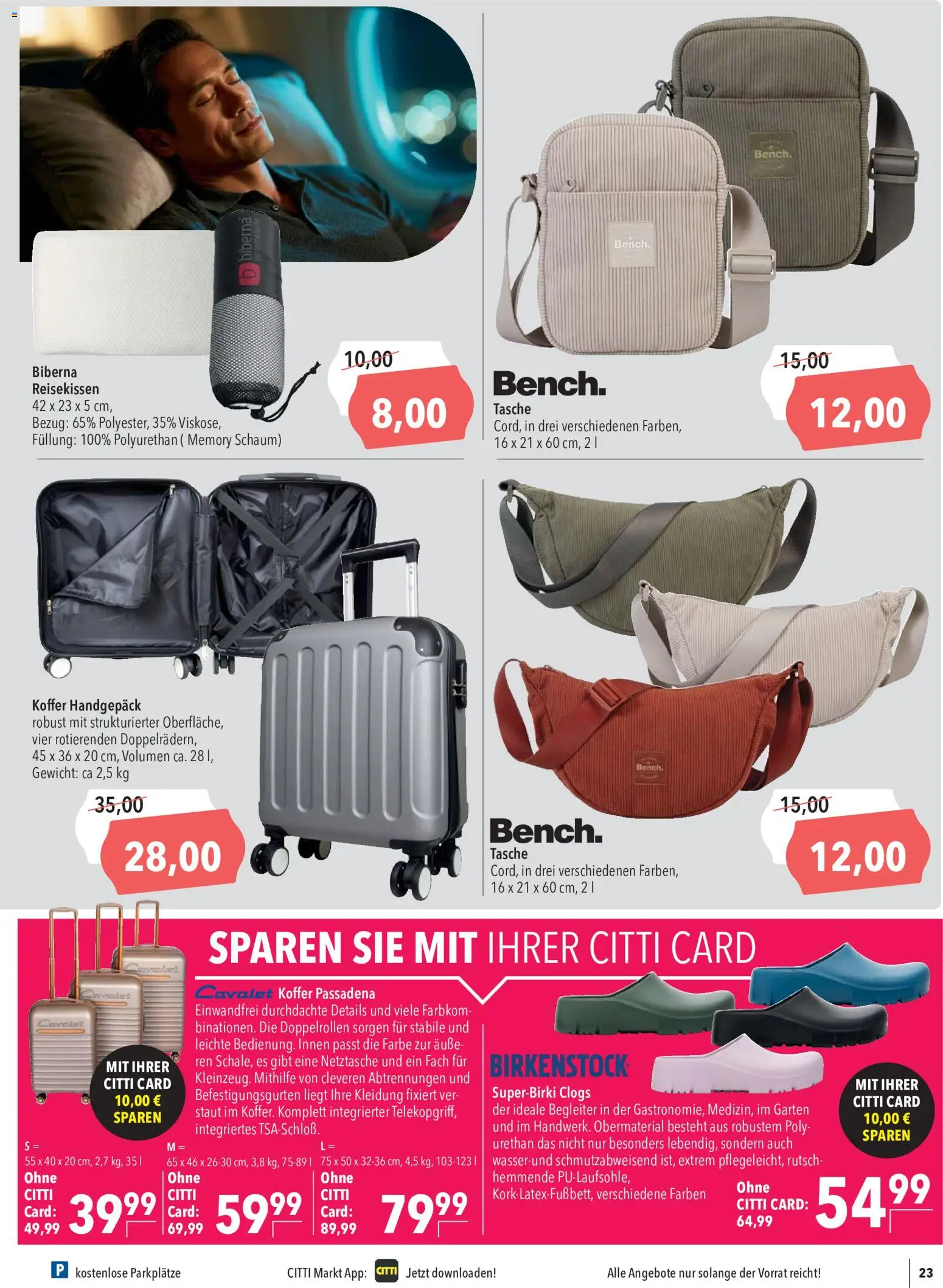 CITTI Markt Prospekt – gültig ab 24.06.2026 | Seite: 25 | Produkte: Tasche, Gewicht, Koffer