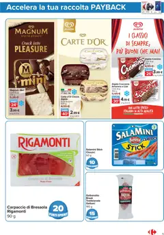Anteprima del volantino Carrefour volantino Market - Punti Sprint Payback valido a partire dal 23/10/2026 | Pagina: 5 | Prodotti: Latte, Nocciole, Tiramisù, Amarena