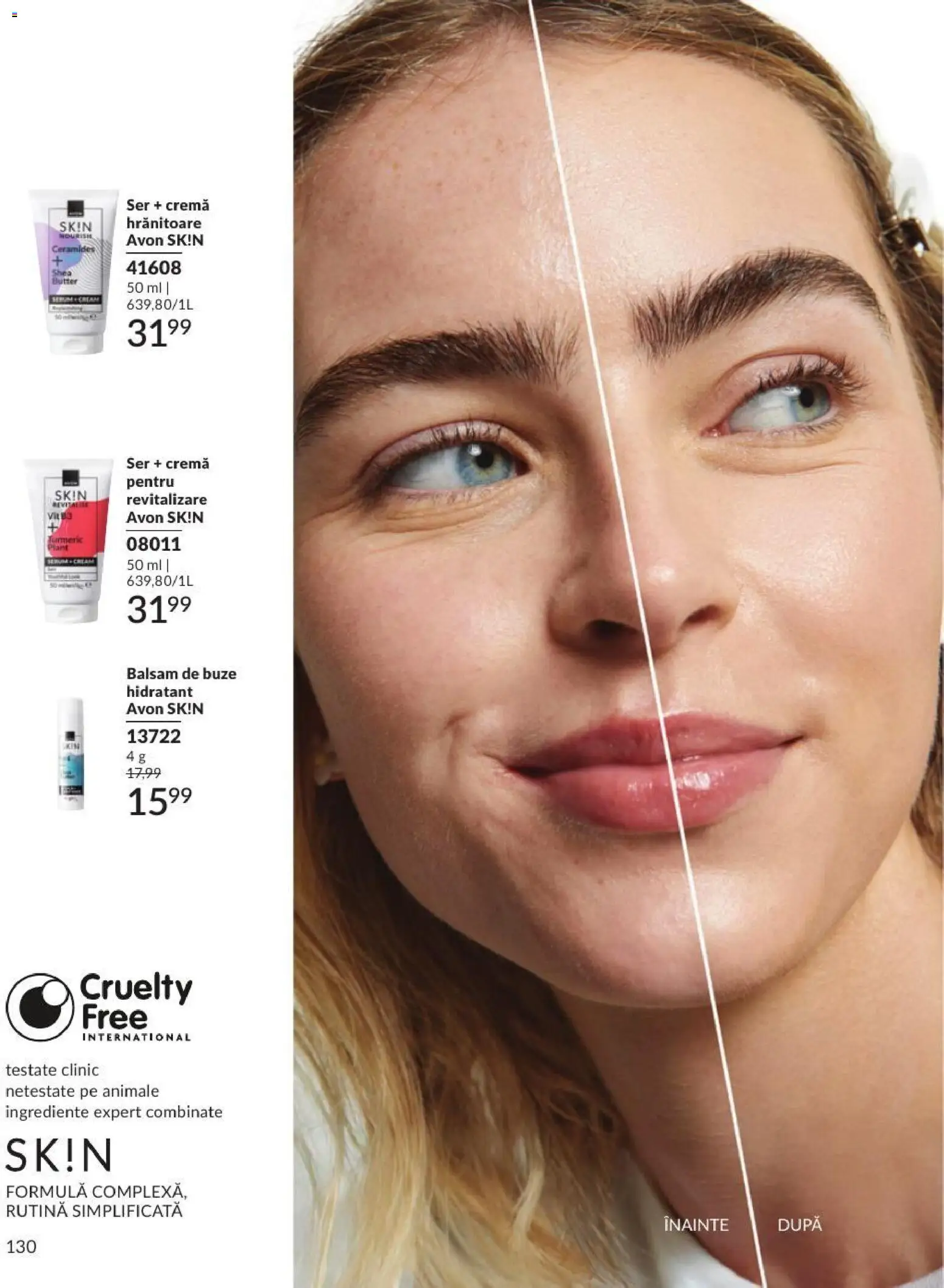 Noul catalog Avon – valabil de la 01.09.2026 | Pagină: 130 | Produse: Balsam, Cremă, Balsam de buze