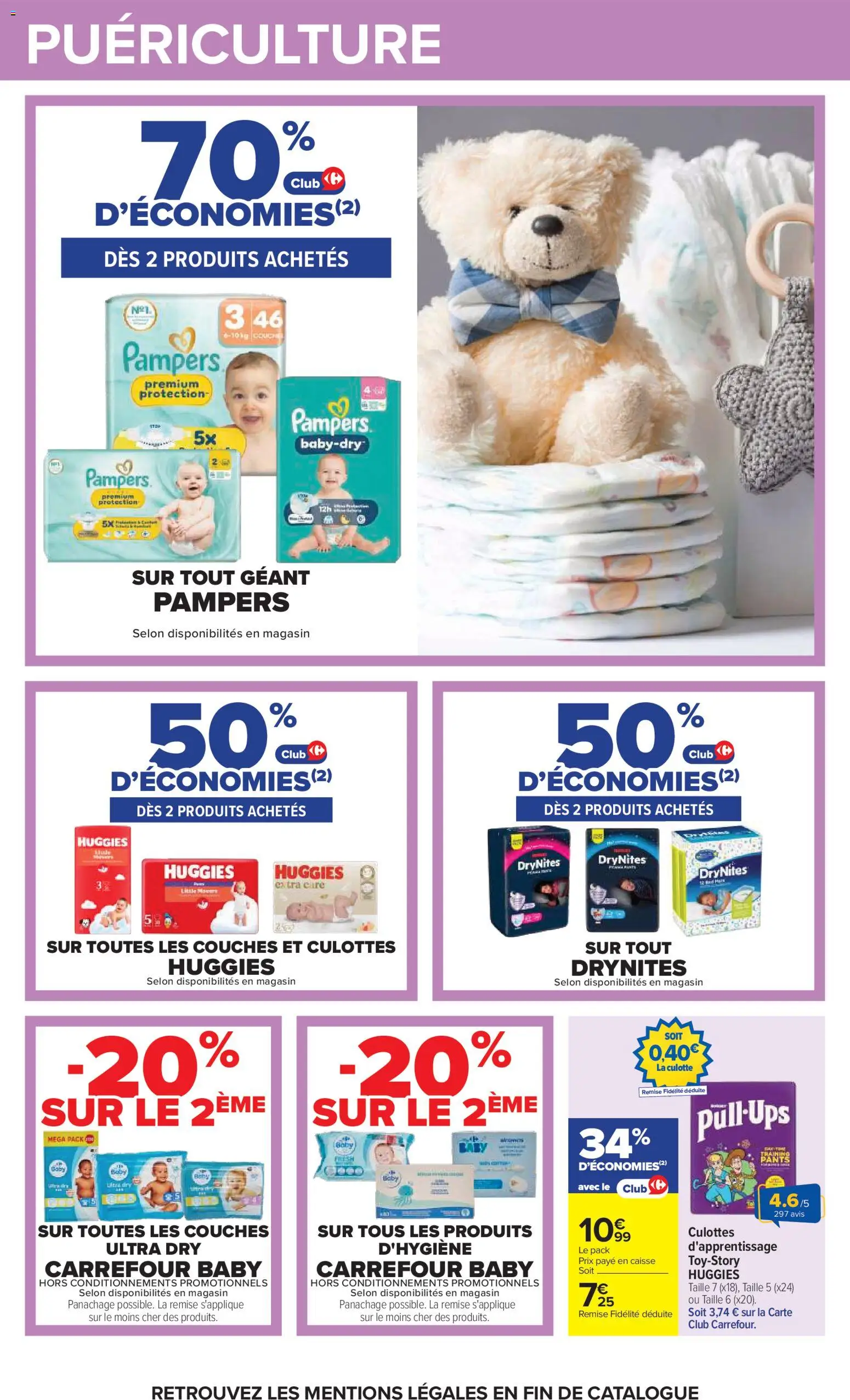{H1} | Page: 54 | Produits: Couches, Pampers, Hygiène, Culotte