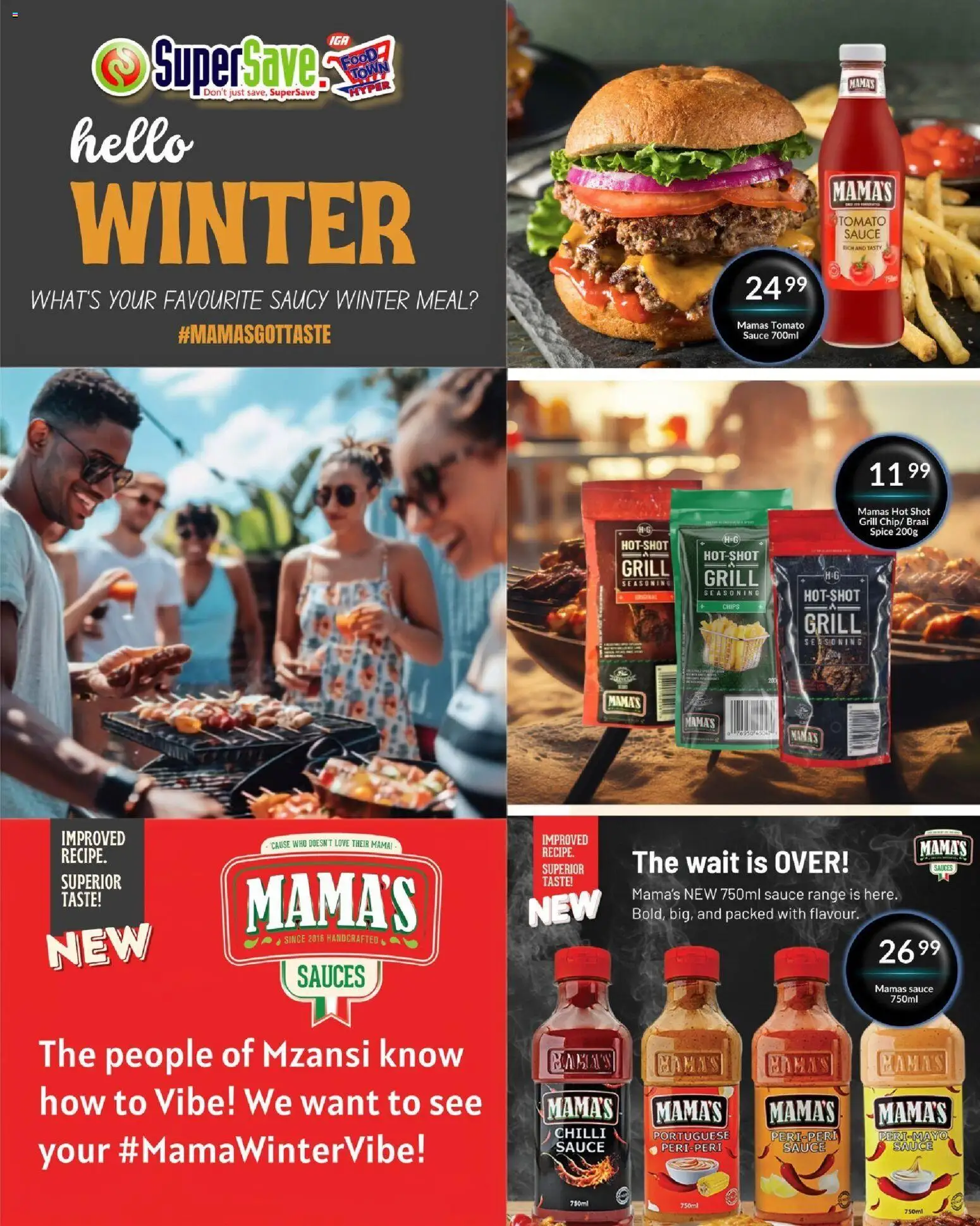 New Super Save catalogue – valid from 11.06.2026 | Page: 16 | Products: Sauces, Chips, Seasoning, Sauce