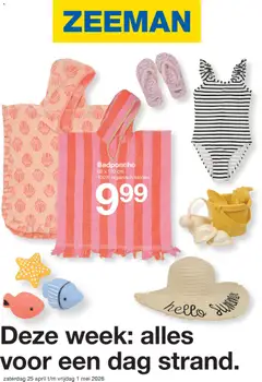 Zeeman folder - Voorbeeld van een folder van Zeeman, geldig van 25.04.2026
