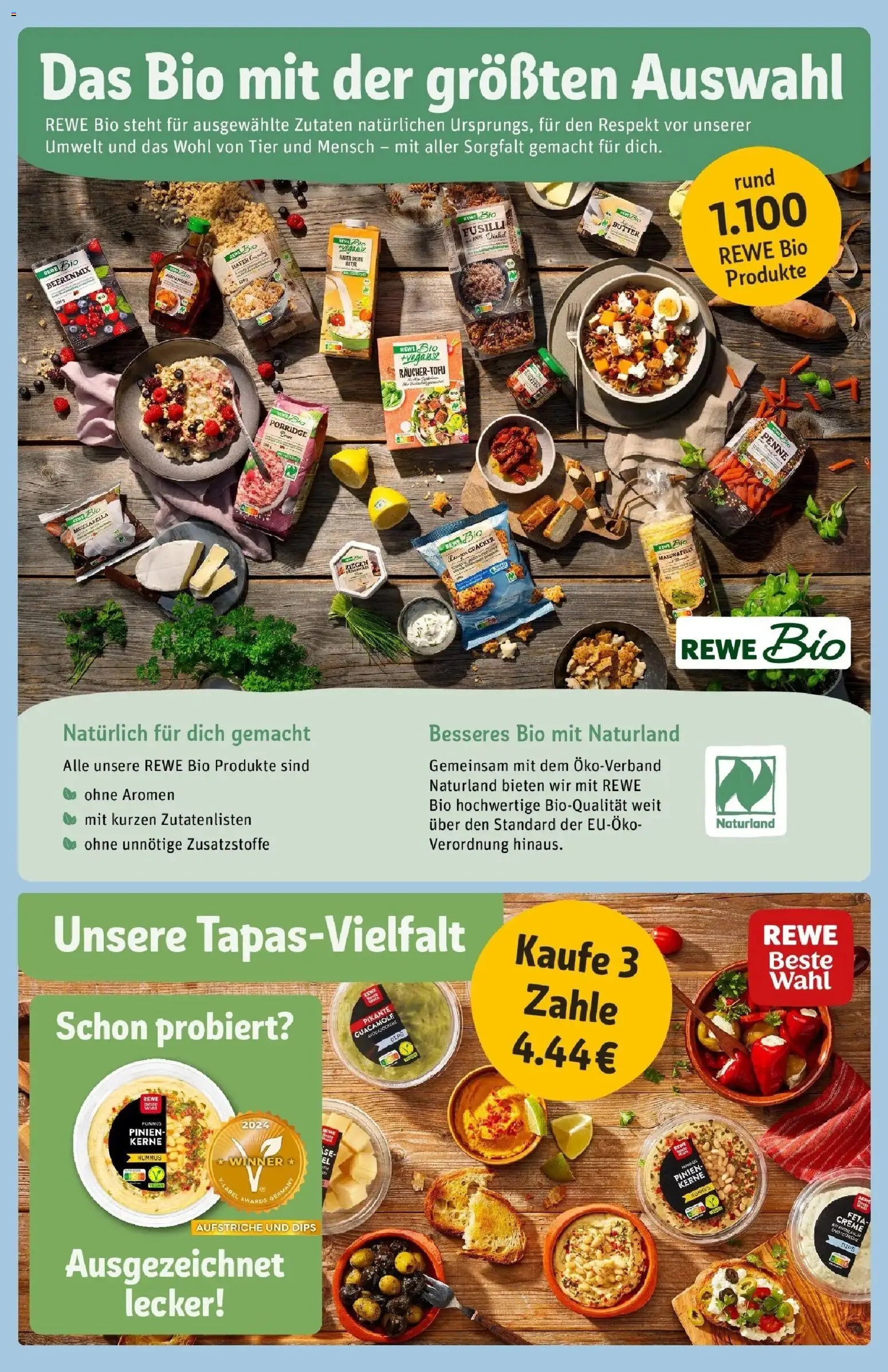 Rewe Prospekt Kempen – gültig ab 17.05.2026 | Seite: 11 | Produkte: Feta, Butter, Creme, Pasta