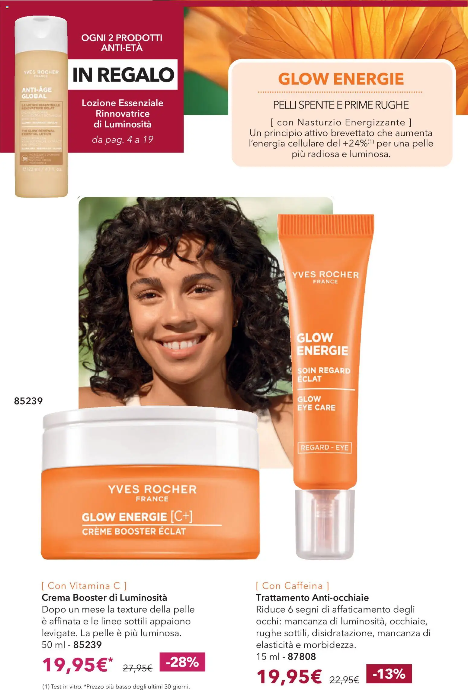 Volantino Yves Rocher del 24/09/2026 | Pagina: 16 | Prodotti: Crema, Cellulare, The