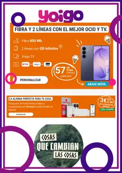 Vista previa Yoigo ofertas válido desde el 15.06.2026