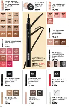 Oriflame-mainoslehti voimassa 15/07/2026 alkaen | Sivu: 38
