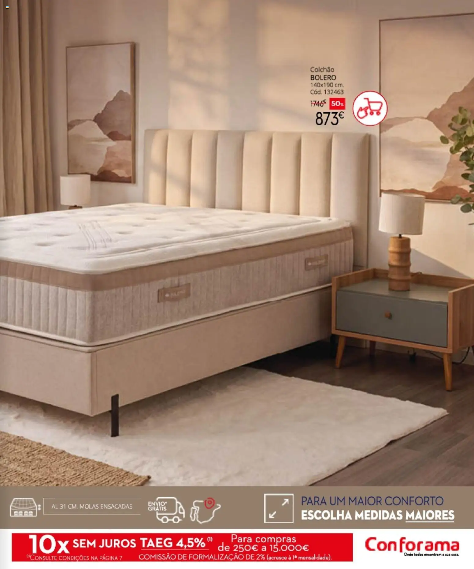 Conforama Camitis │ válido de 06/08/2026 | Página: 65 | Produtos: Colchão