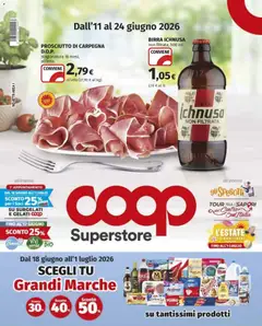 Anteprima del volantino COOP volantino Superstore Oleggio valido a partire dal 11.06.2026