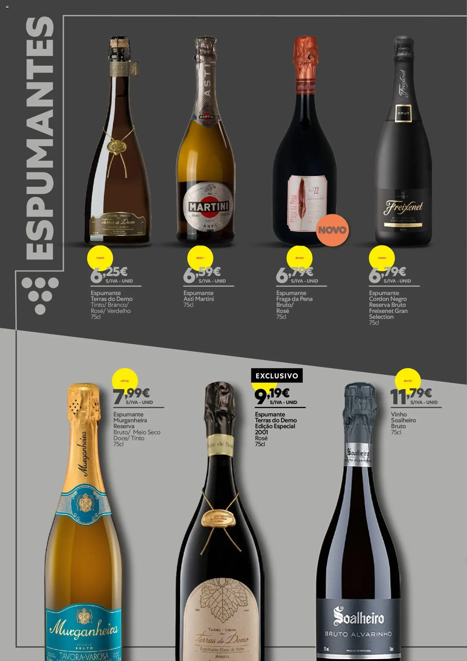 Recheio - Novo Catálogo de Vinhos │ válido de 03/09/2026 | Página: 48 | Produtos: Espumante, Martini, Sal, Vinho