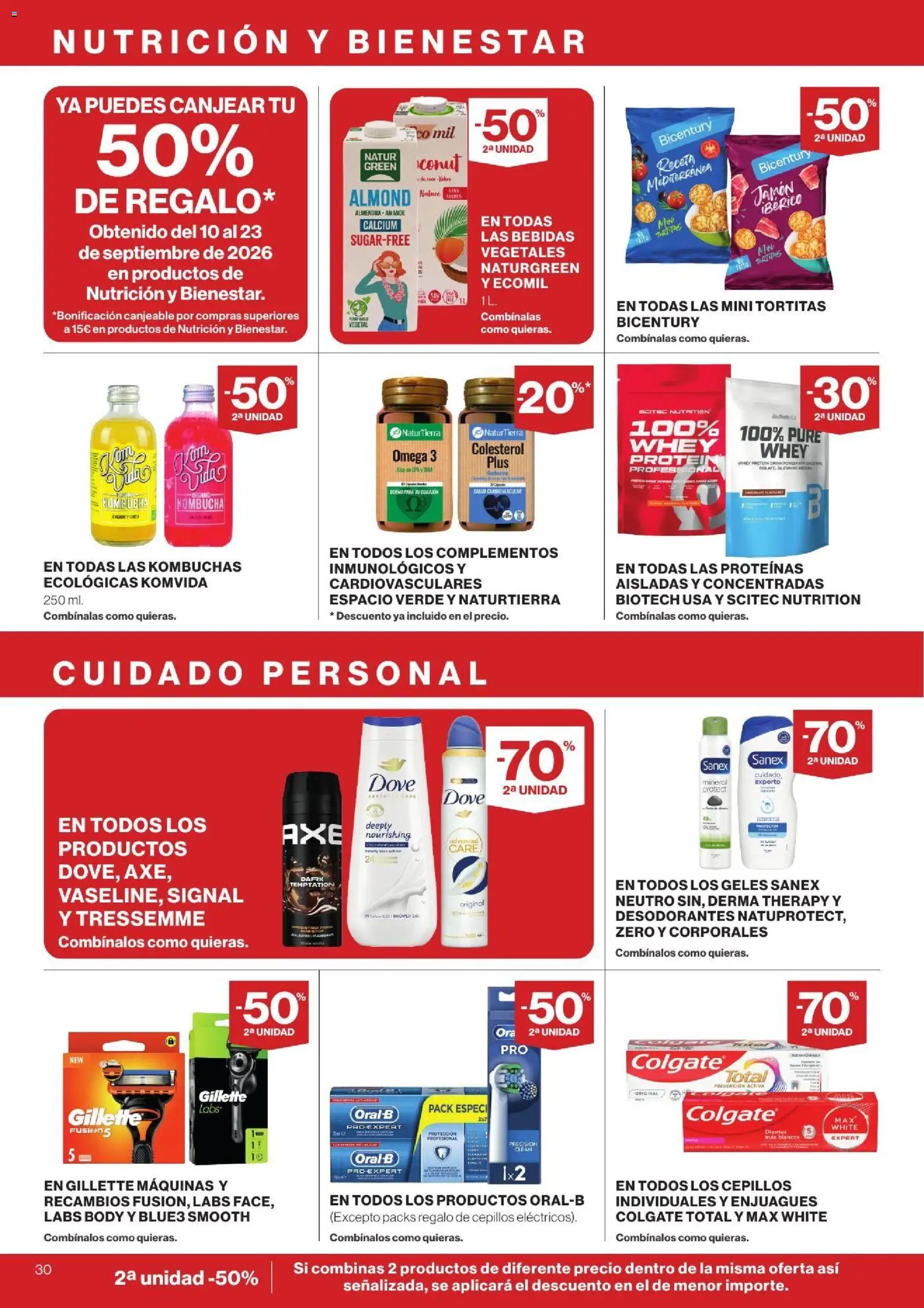 Supercor Canarias │ válido desde el 24/09/2026 | Página: 30 | Productos: Puré, Jamón, Bebidas vegetales, Body