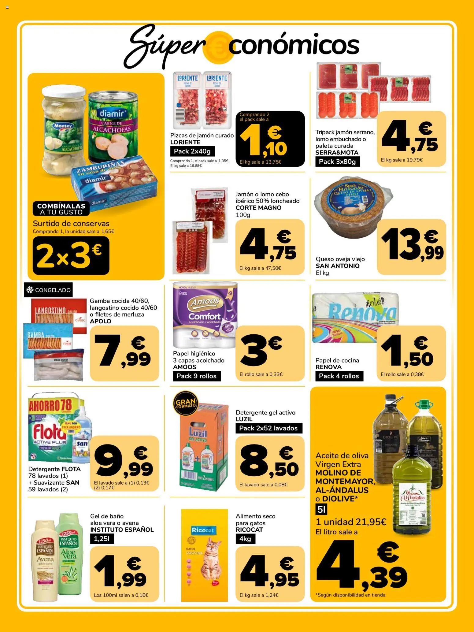 Supeco folleto │ válido desde el 02/07/2026 | Página: 2 | Productos: Gel de baño, Aceite, Suavizante, Cocina