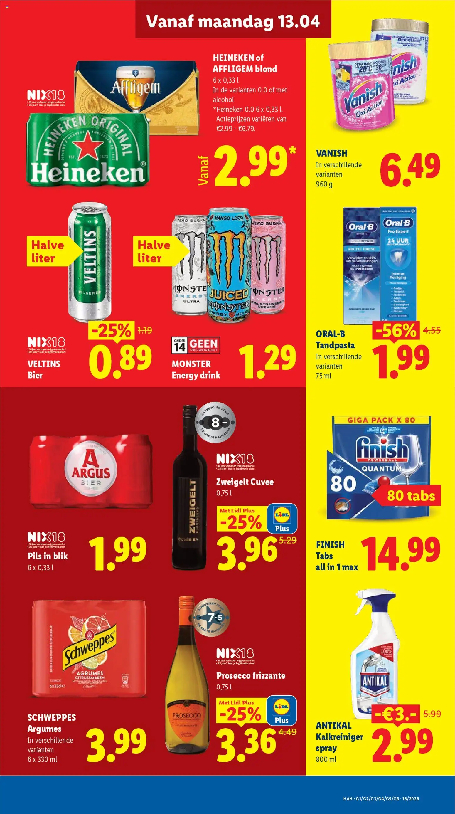 {H1} | Pagina: 18 | Producten: Tandpasta, Monster Energy, Alcohol, Mango