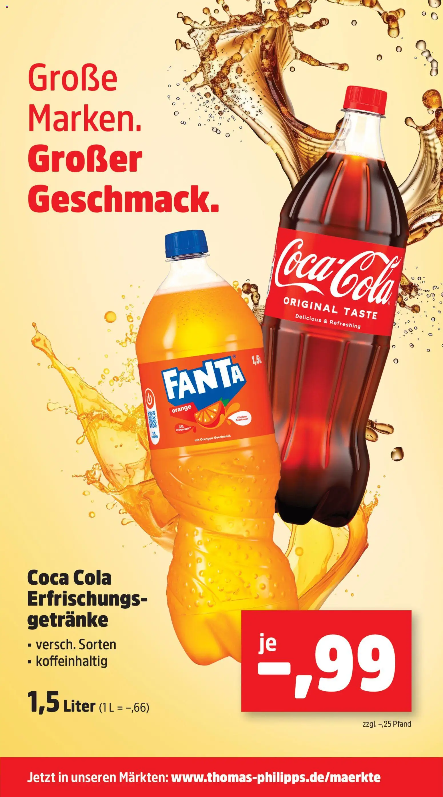 Thomas Philipps Prospekt – gültig ab 01.06.2026 | Seite: 3 | Produkte: Coca cola, Fanta, Cola, Orangensaft