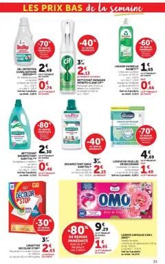 Super U - Prévisualisation de Super U catalogue valide à partir de 21.04.2026 | Page: 33 | Produits: Citron, Citron vert, Menthe, Liquide vaisselle