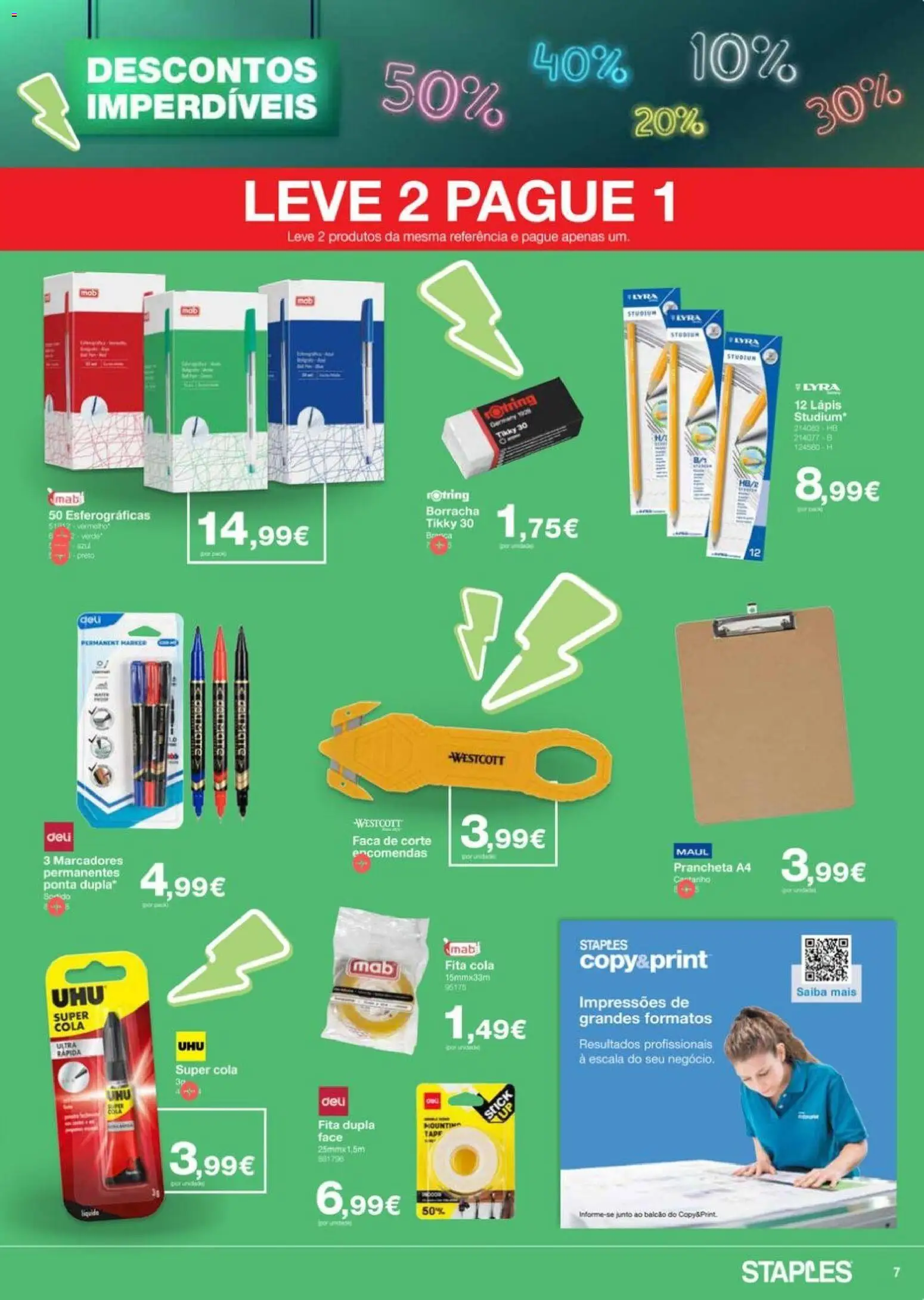 Staples Descontos Imperdíveis │ válido de 15.06.2026 | Página: 7 | Produtos: Faca