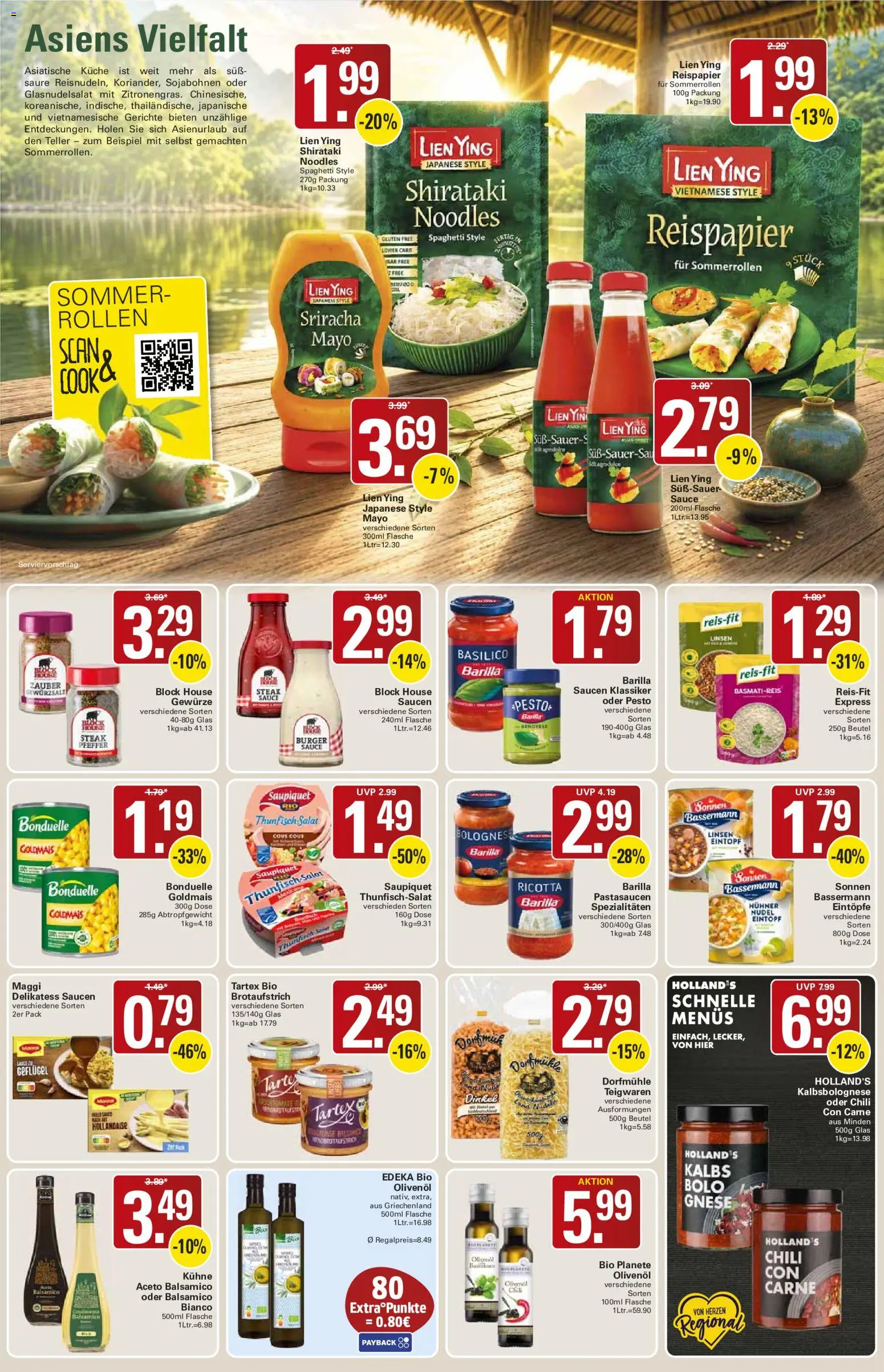 WEZ Prospekt – gültig ab 27.07.2026 | Seite: 11 | Produkte: Basmatireis, Maggi, Barilla, Burger