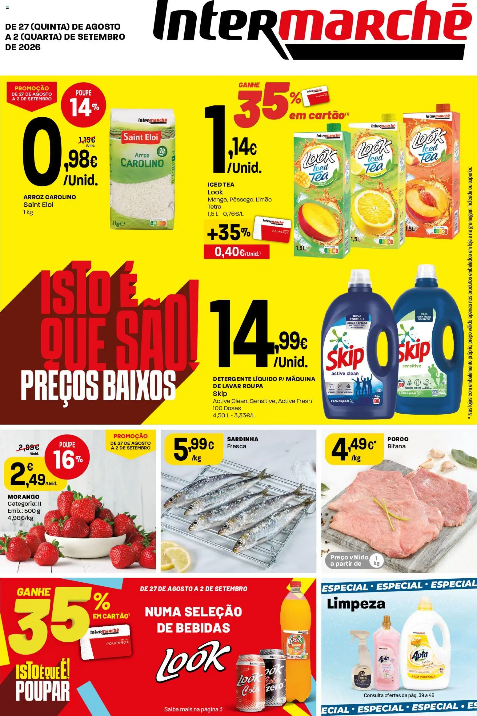 Intermarché folheto │ válido de 27/08/2026 | Página: 1