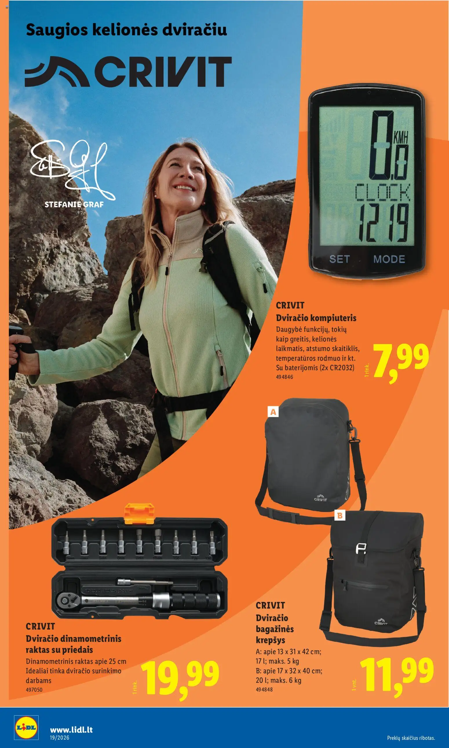 LIDL akcijos nuo 04.05.2026 | Puslapis: 24 | Prekių: Kompiuteris, Krepšys
