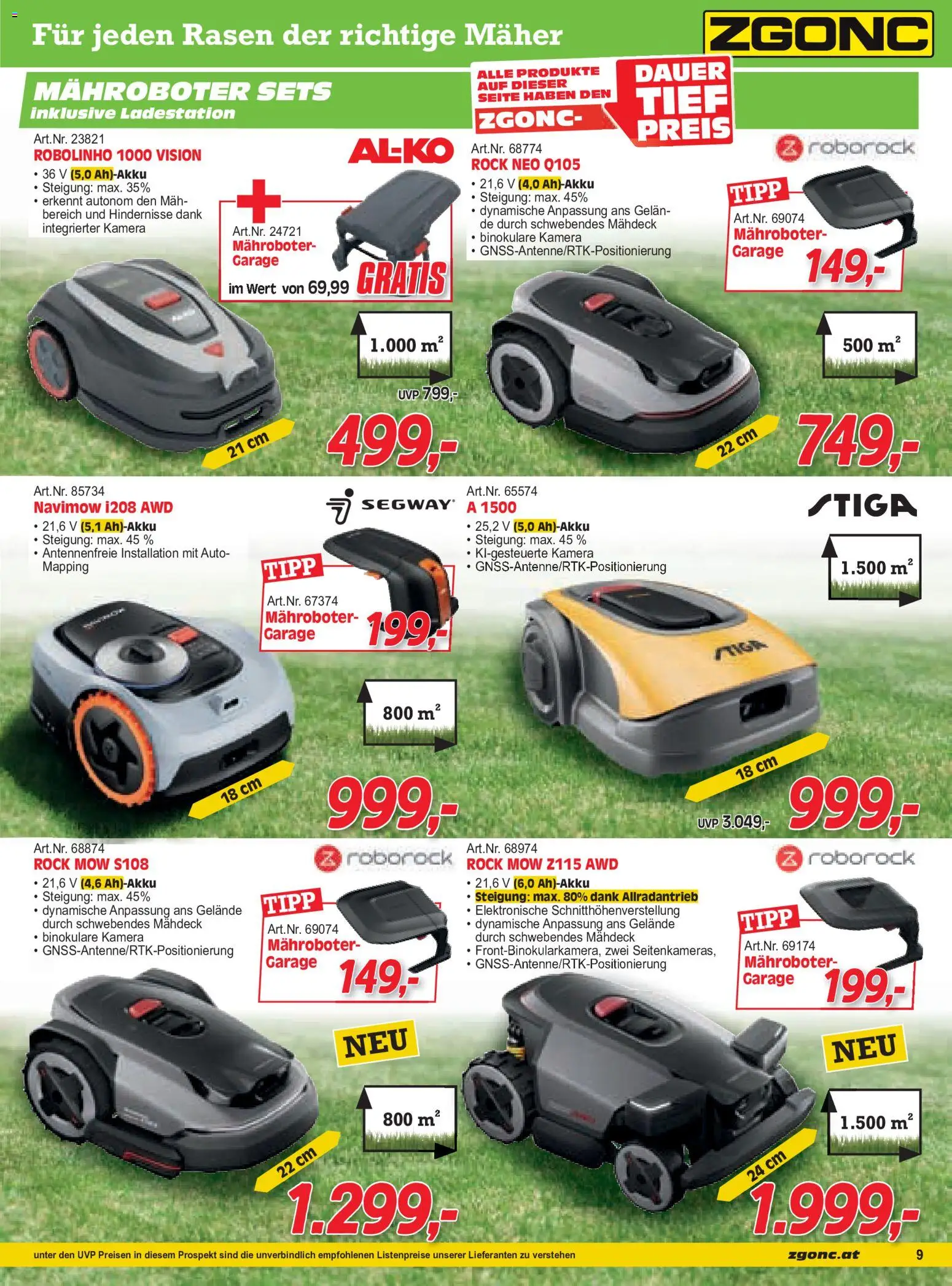 Zgonc August I 2026 gültig ab 01.08.2026 | Seite: 9 | Produkte: Rock, Kamera