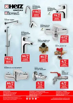 Smit Commerce Katalog - Pregled kataloga iz trgovine Smit Commerce, vrijedi od 15.05.2026 | Stranica: 12 | Proizvodi: Umivaonik, Tuš, Ventil, Miš