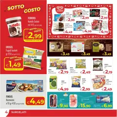 Anteprima del volantino MerSi Supermercati volantino valido a partire dal 17.06.2026 | Pagina: 4 | Prodotti: Gelato, Limone, Carciofi, Cacao