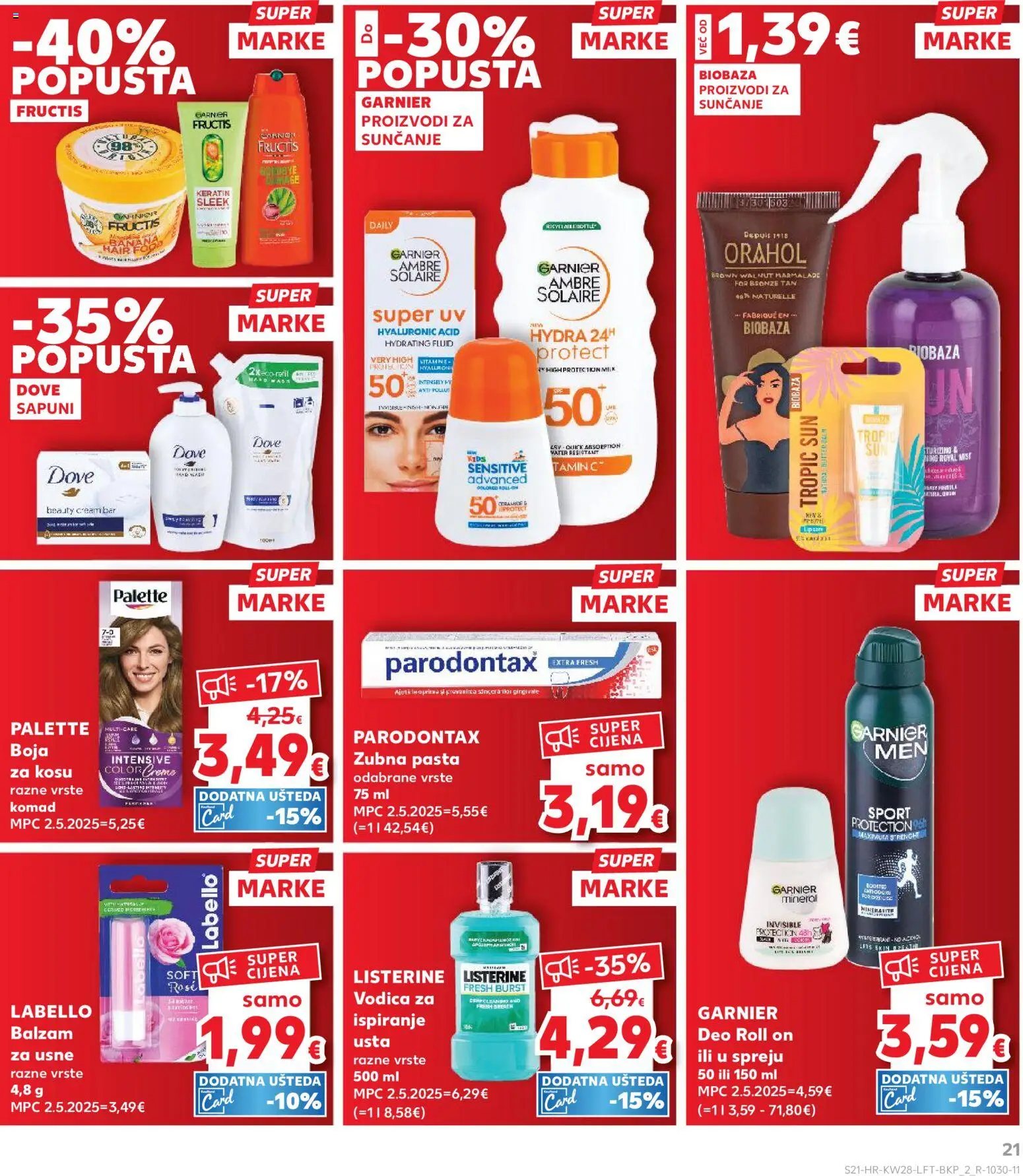 Kaufland HR akciós ujság - amely érvényes a következő dátumtól: 2026.07.08. | Oldal: 21