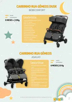 Pré-visualização Auchan - Catálogo Puericultura válido de 13/01/2026 | Página: 27 | Produtos: Capa de chuva, Janela