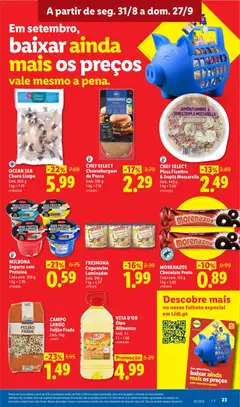 Pré-visualização FRESHONA Cogumelos Laminados, Emb. 345 g válido de 14/09/2026 | Página: 23