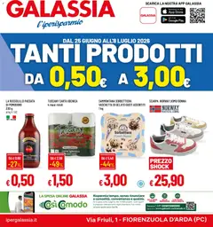 Anteprima del volantino Galassia volantino Fiorenzuola valido a partire dal 25/06/2026