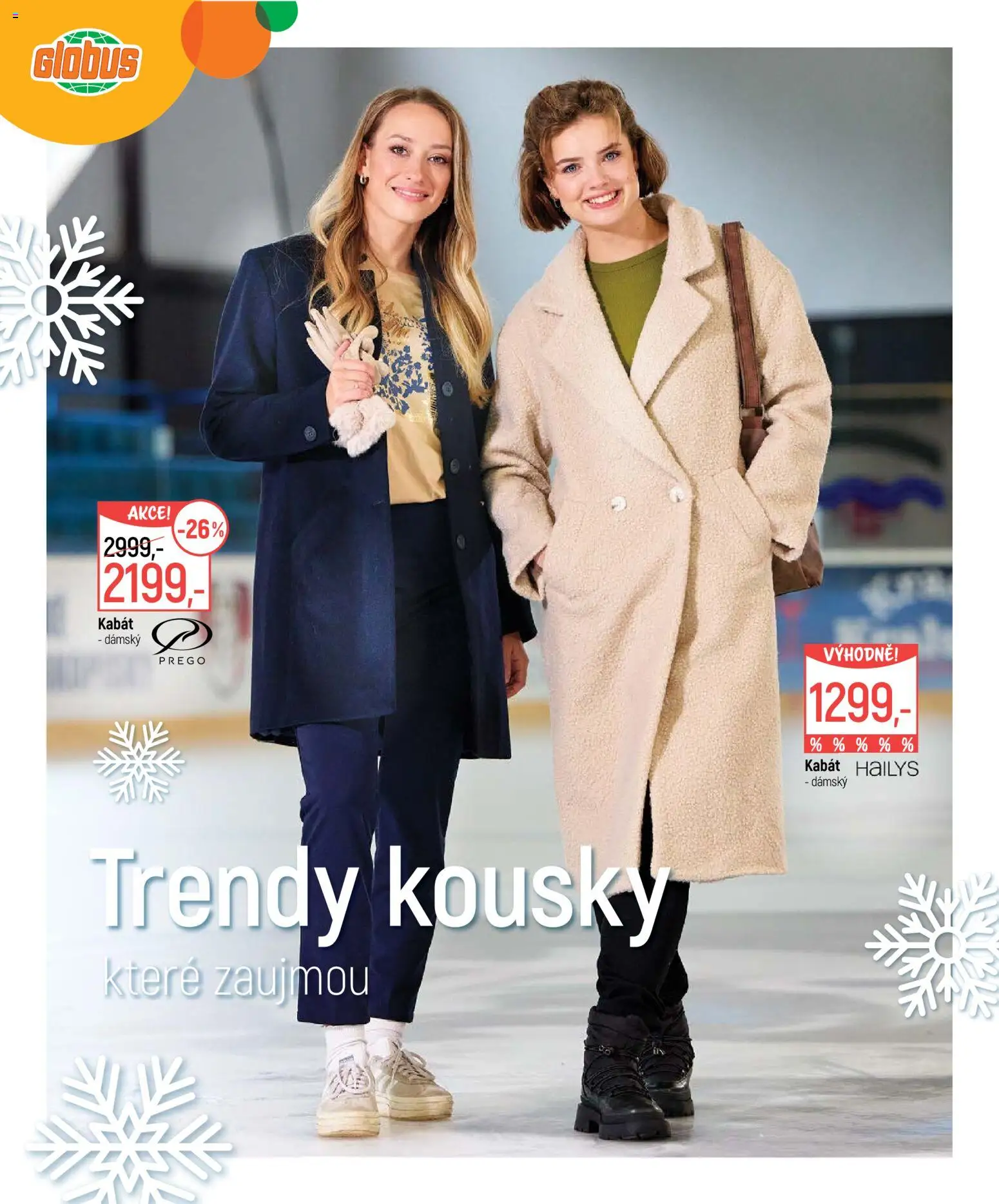 Globus leták - Zima od 13.10.2026 | Strana: 6 | Produkty: Kabát, Globus