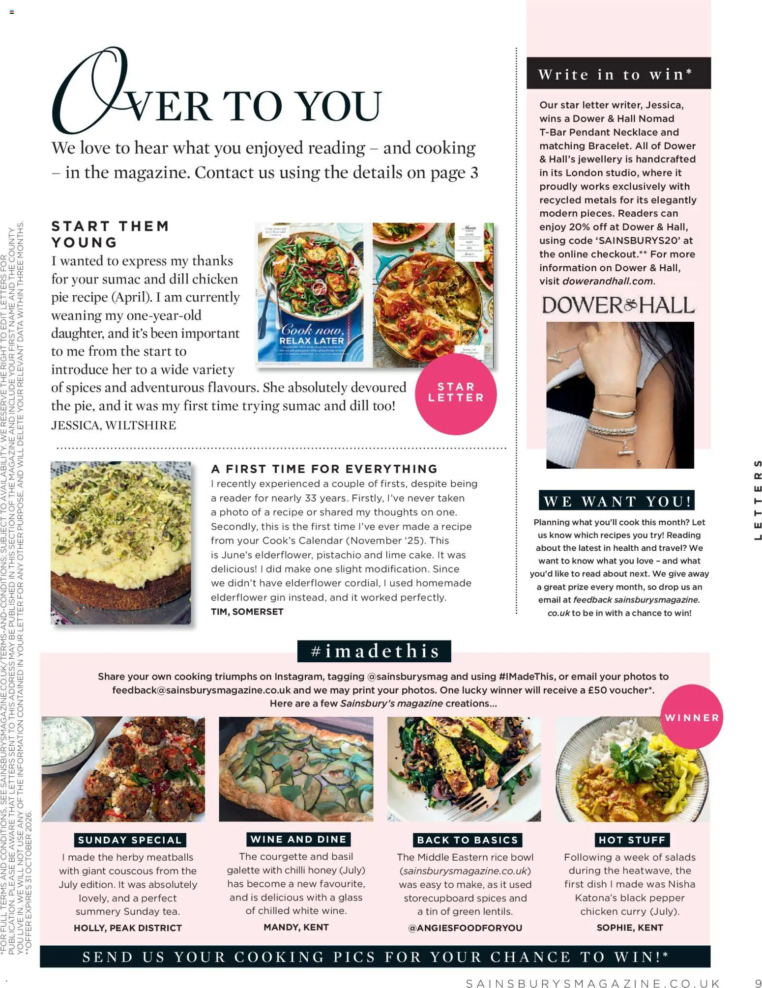 {H1} | Page: 9 | Products: Magazine, Pie, Basil, Pepper