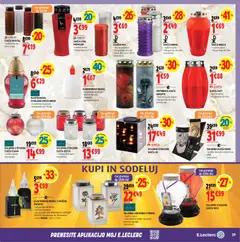 E.leclerc katalog akcije – veljaven od 14.10.2026 | Stran: 39 | Izdelki: Sveča, Baterije, Kos