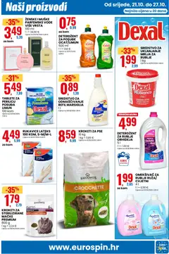 KROKETI ZA ŠTRILIZIRANE MAČKE PREMIUM, 800 g - Pregled kataloga iz trgovine Eurospin, vrijedi od 21.10.2026 | Stranica: 7