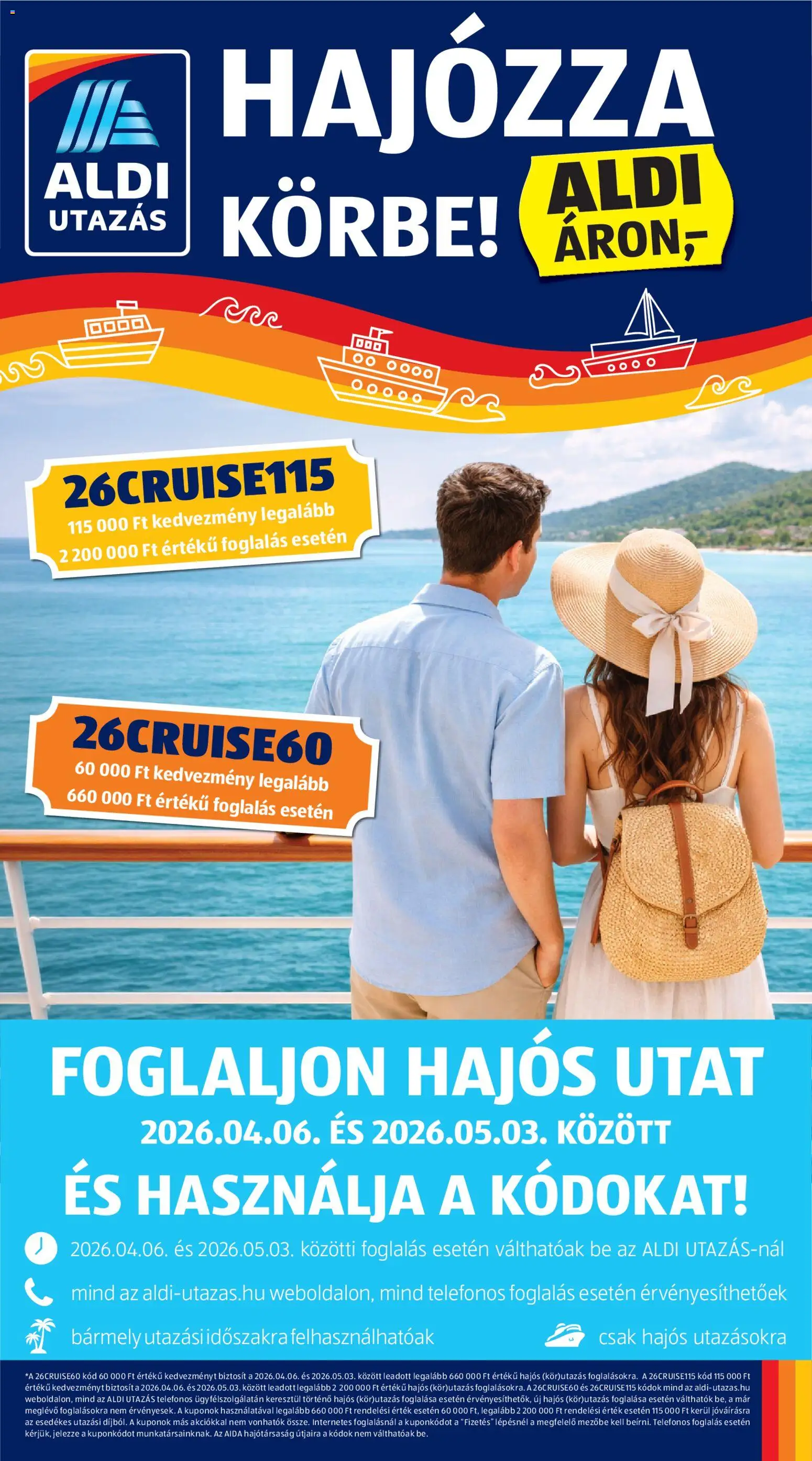 Aldi akciós ujság - amely érvényes a következő dátumtól: 09.04.2026 | Oldal: 1