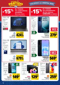 Vista previa Carrefour folleto válido desde el 11.06.2026 | Página: 82 | Productos: Smartphone, Tablet, Cámara, Batería