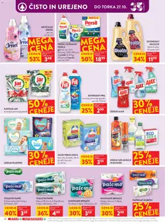 Spar katalog akcije – veljaven od 21.10.2026 | Stran: 35 | Izdelki: Mehčalec, Toaletni papir, Robčki, Kuhinjske brisače