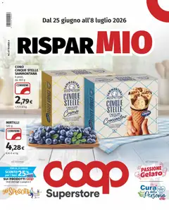 Anteprima del volantino Coop volantino Superstore Alessandria valido a partire dal 25/06/2026
