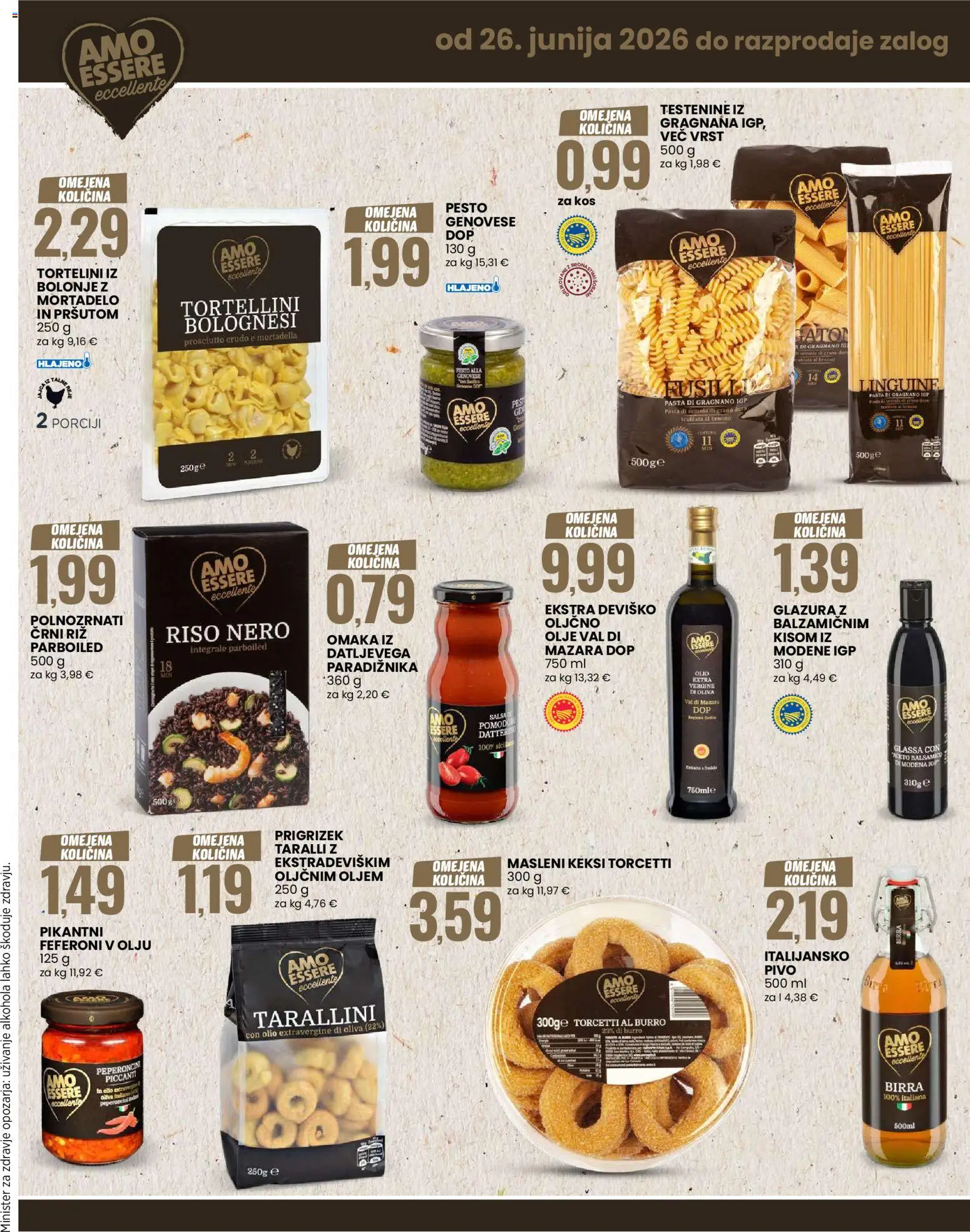 Novi Eurospin katalog ponudbe – veljaven od 26.06.2026 | Stran: 5 | Izdelki: Keksi, Oljčno olje, Kos, Olje