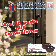 Anteprima del volantino Bernava volantino valido a partire dal 04/09/2026