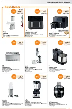 Fust aktionen IT ab 22.06.2026 gültig | Seite: 15 | Produkte: Glace, Mixer, Philips