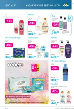 Lilly drogerie katalog - pregled Lilly drogerie kataloga - važi od 01.06.2026 | Strana: 37 | Proizvode: Palmolive, Mak, Felce azzurra, Gel za tuširanje